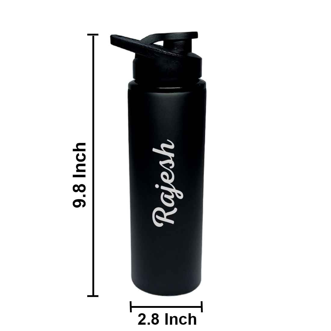 Personalised Cute Sipper Water Bottle With Name for Fridge and Sports Bottle - Image 7