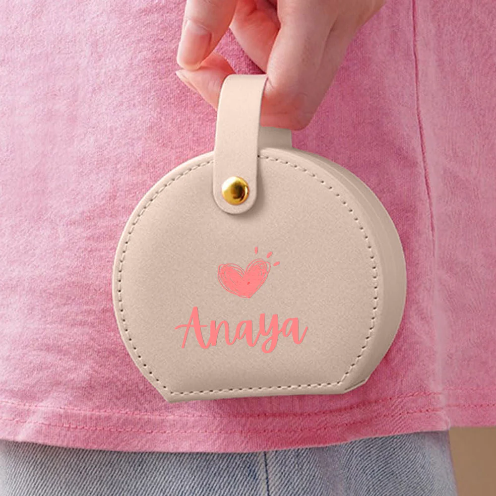 Personalized Small Box for Jewellery Earring, Ring, Necklace - Cute Jewellery Organizer - Image 2