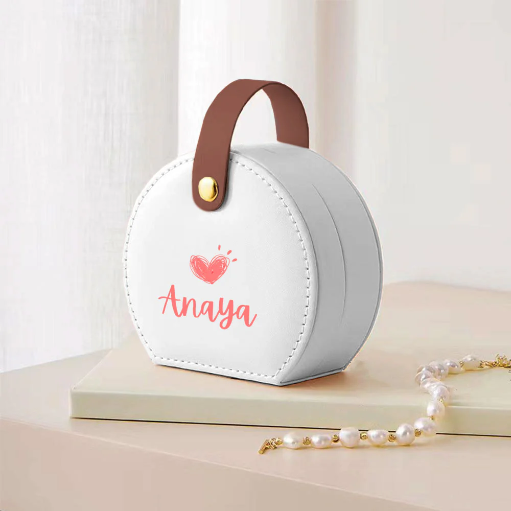 Personalized Small Box for Jewellery Earring, Ring, Necklace - Cute Jewellery Organizer - Image 4