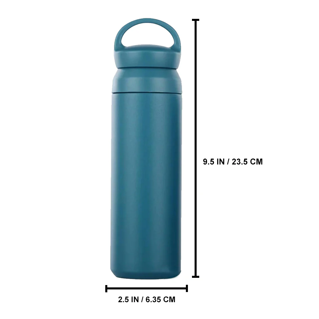 Personalized Stainless Steel Drink Bottle - Insulated Black Water Bottle 500ml - Image 17