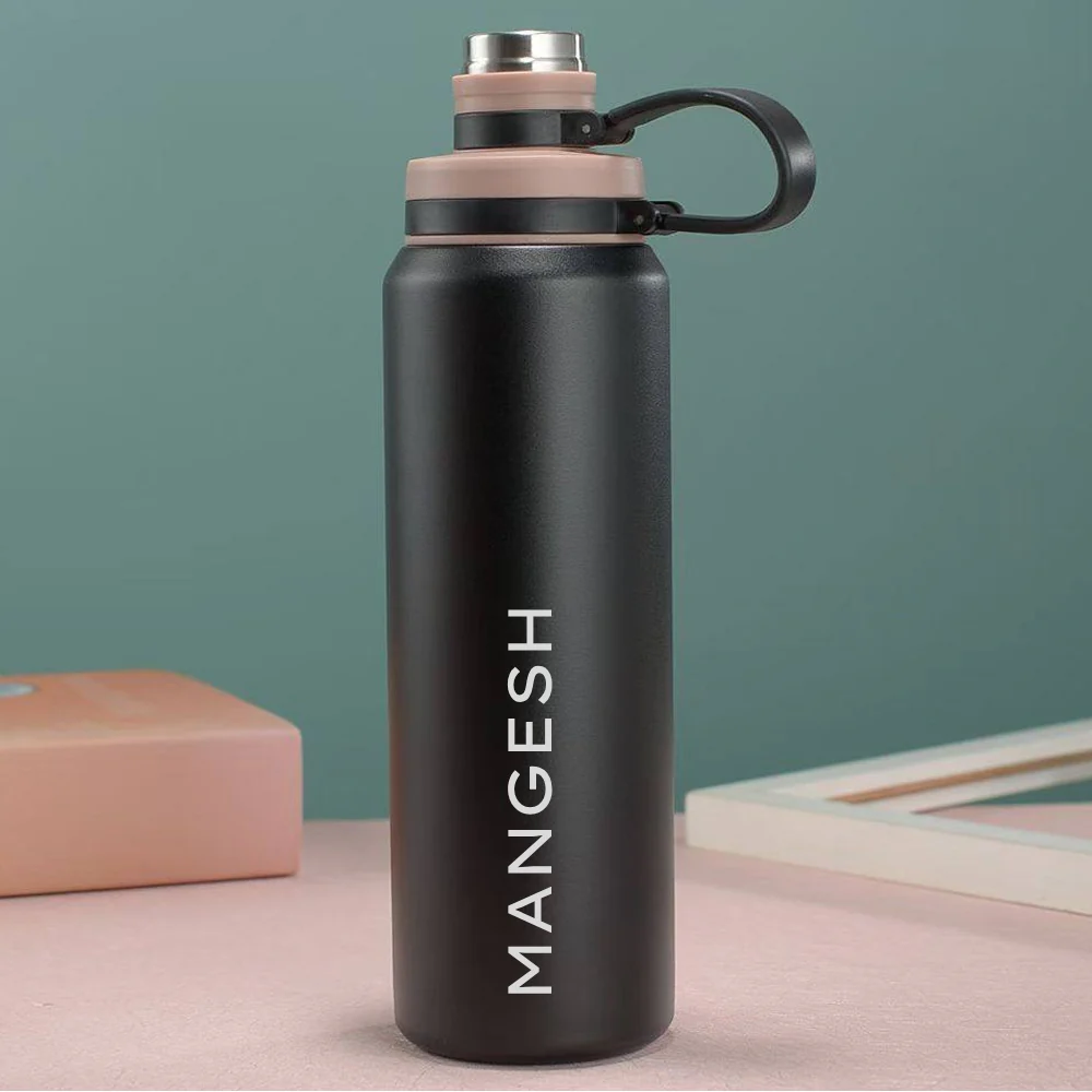 Personalized Stainless Steel Water Bottle 800ml – Double Wall Vacuum Insulated Hot & Cold Bottle for Gym, Office & Travel - Image 14
