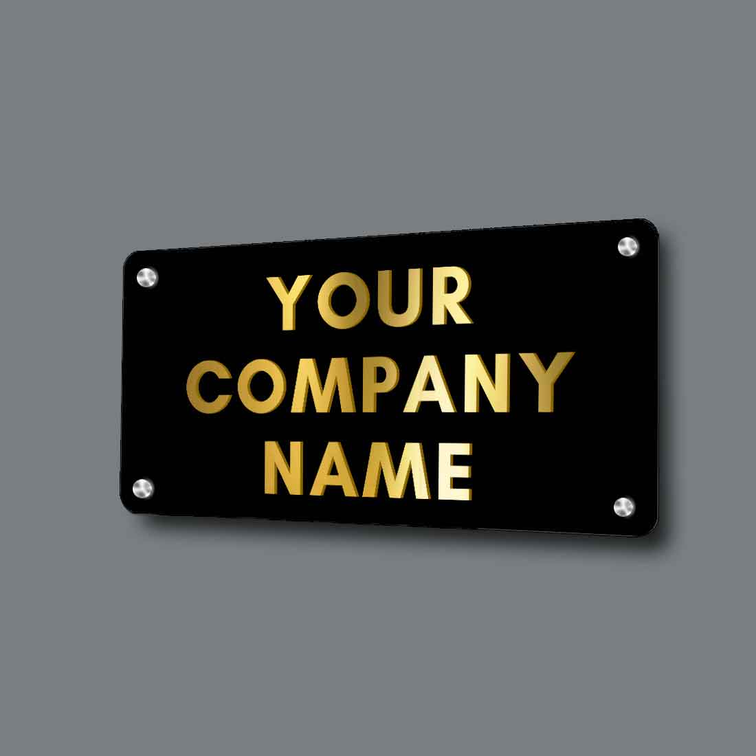 Personalized Stainless Steel Name Plates for Office Company Name Board - Add Name Logo - Image 11