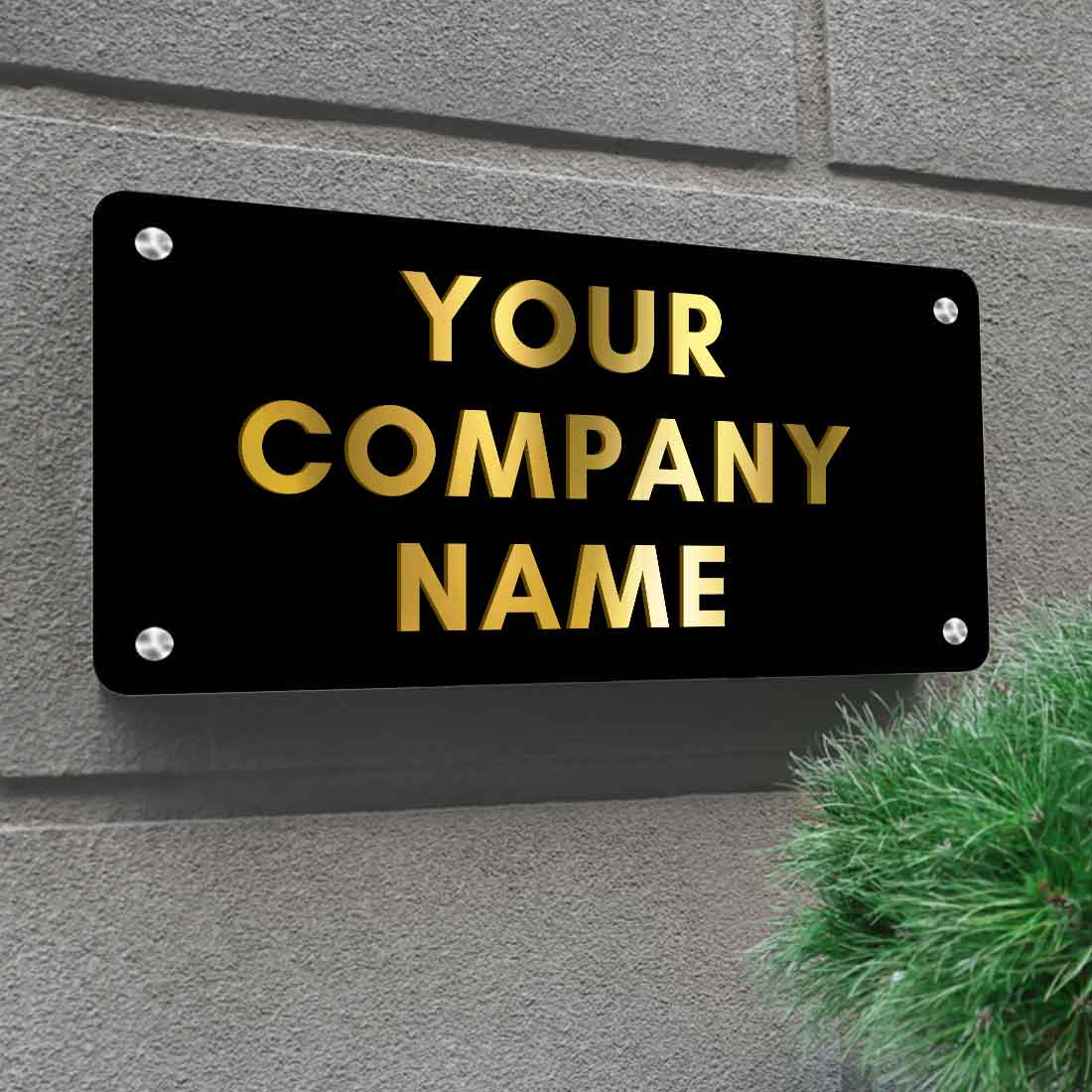Personalized Stainless Steel Name Plates for Office Company Name Board - Add Name Logo - Image 12