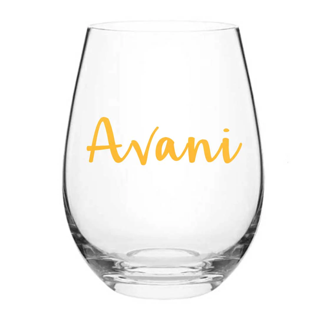 Personalized Stemless Wine Glass for Wines Whiskey Gin Multipurpose Bar Glasses - Add Name - Image 4