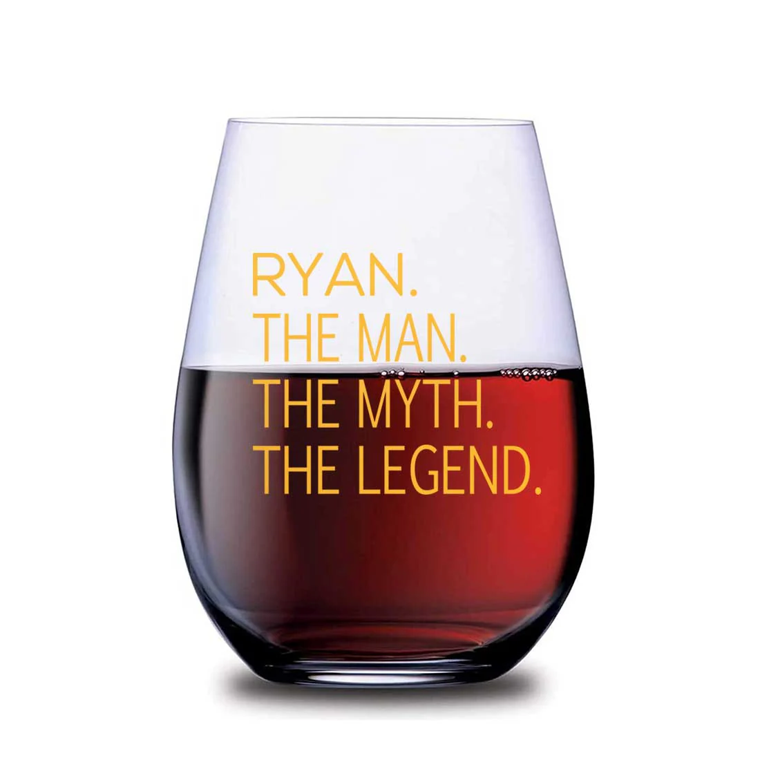 Custom Wine Glasses Drinking Glasses for Birthday Gift - Legend - Image 3