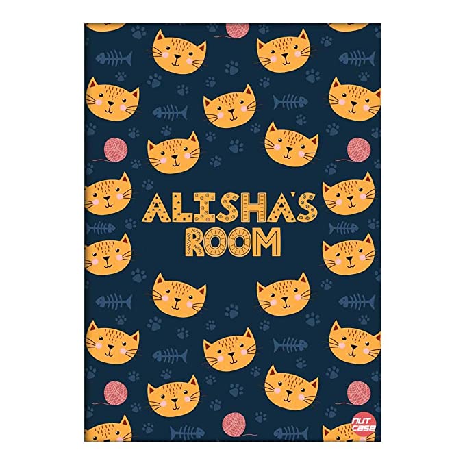 Customized Wall Stickers Poster for Room Décor - Cute Cat Blue - Image 5