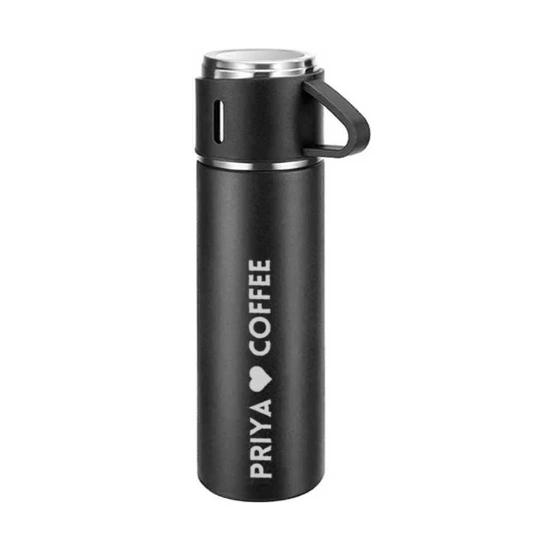 Personalized Thermos Bottle With 2 Cups Gift Box Set for Travel Outdoor - Add Name - Image 25