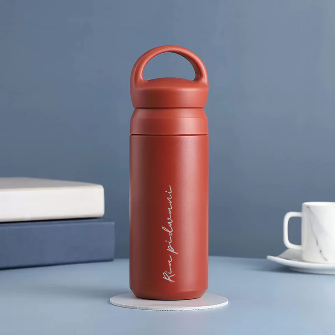 Personalized Thermos Water Bottle 500ml - Stainless Steel Bottle with Name - Image 3