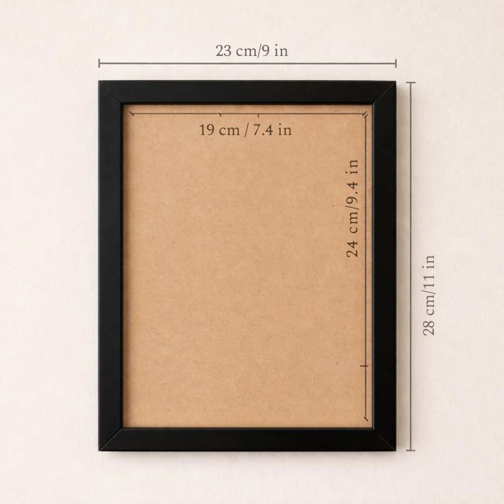 Personalized Thick Photo Frames for Wall - Acrylic Black & White Photo Frames - Image 13