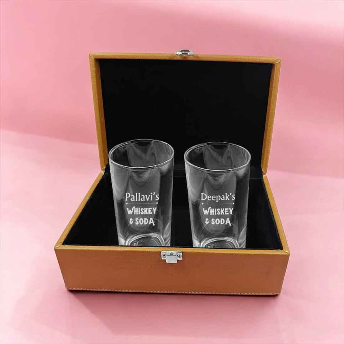Custom Whiskey Glasses - Whisky And Soda - Image 6