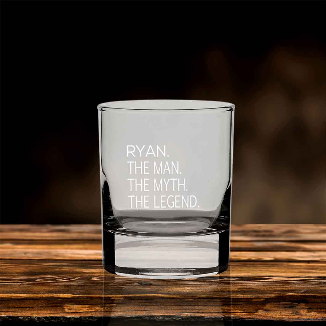 Classic Personalized Whiskey Glass with Name-Birthday Gift for your boss - Image 4