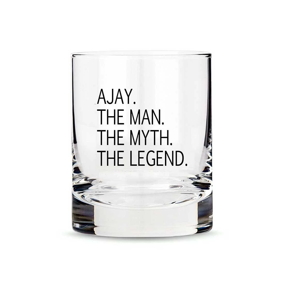 Classic Personalized Whiskey Glass with Name-Birthday Gift for your boss - Image 7