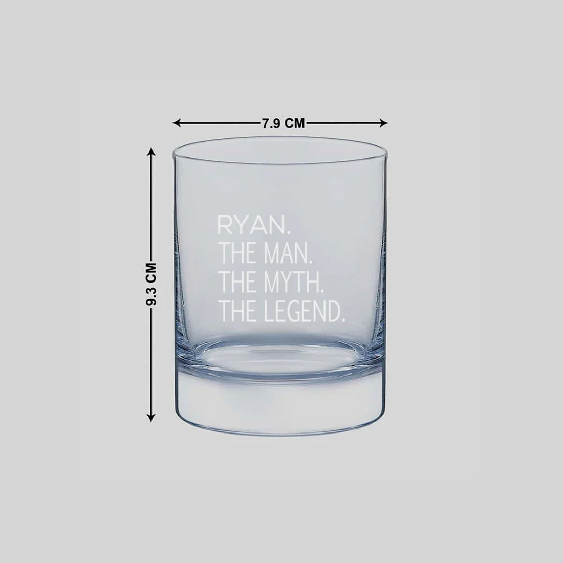Classic Personalized Whiskey Glass with Name-Birthday Gift for your boss - Image 8