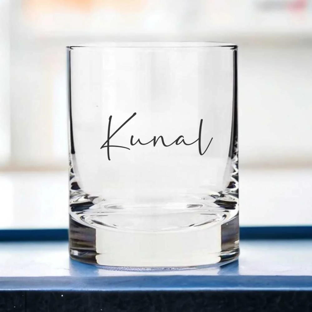 Personalized Whiskey Glasses with Premium Box - Set of 2 Alcohol Glass with Name - Image 8