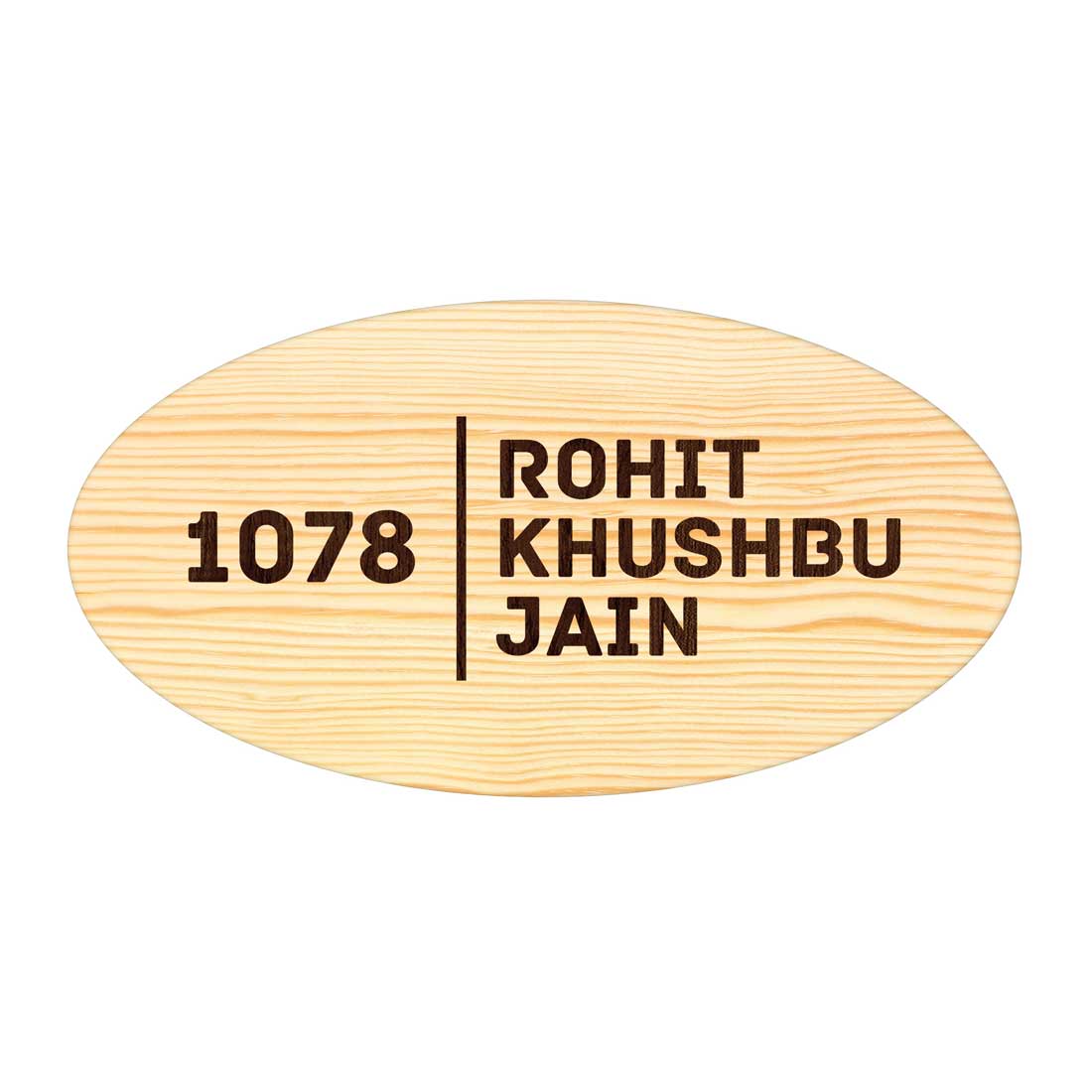 Personalized Wooden Name Plate for Home Office - Image 10