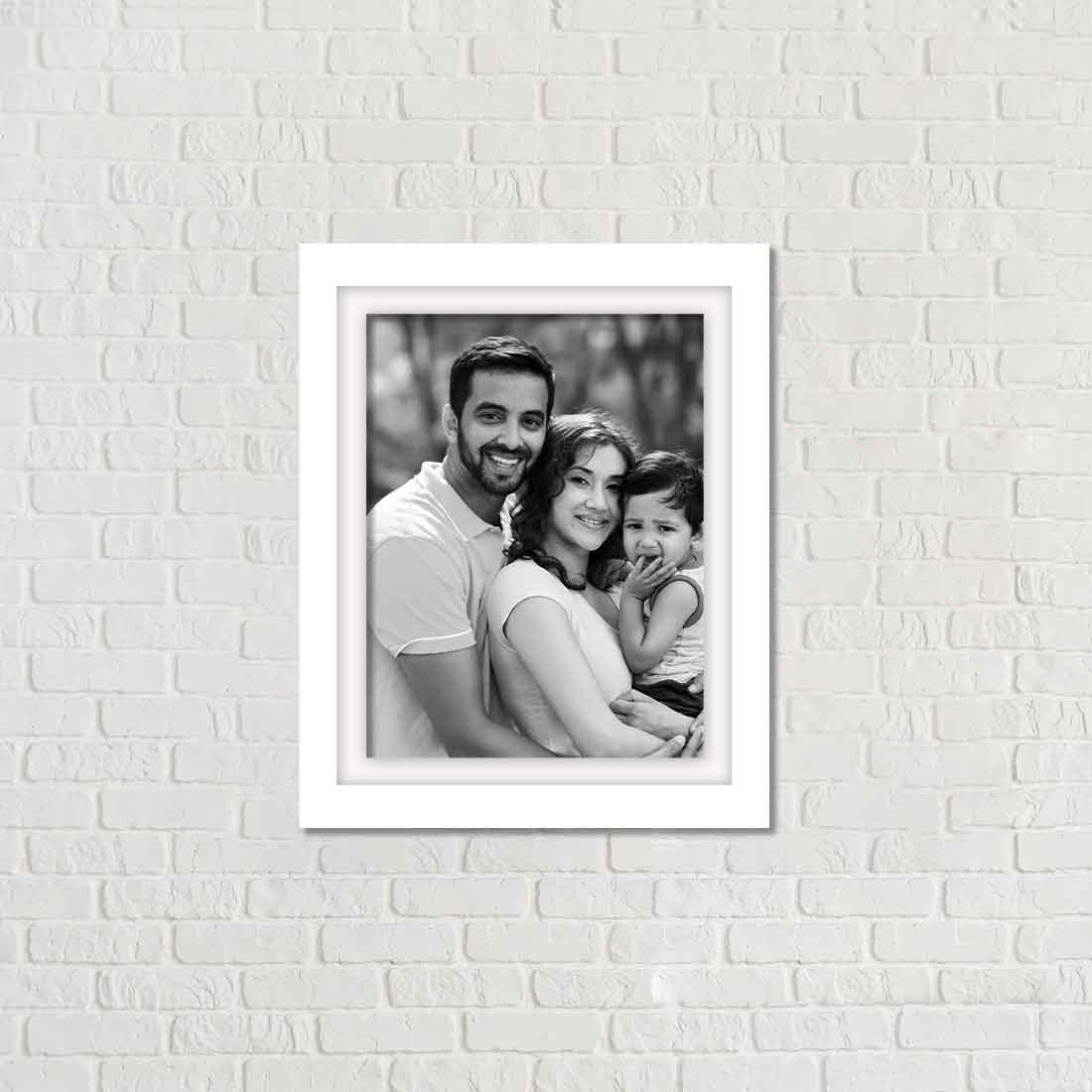 Photo Frame Wall Decor Customized Black and White 8x10 inch Photo Frame (Set of 6) - Image 7