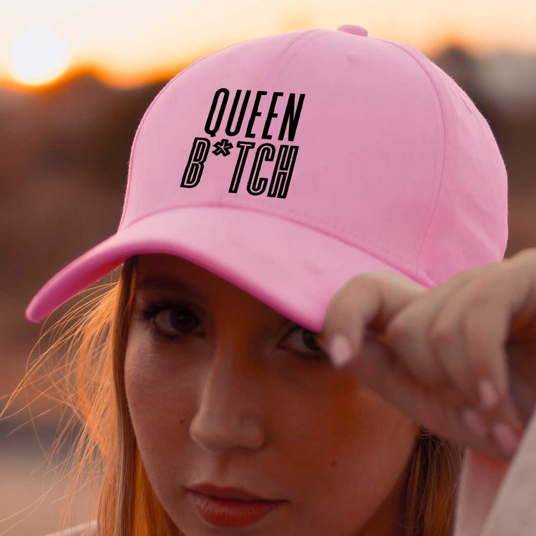 Pink Cap for Ladies Baseball Cap - Queen - Image 4