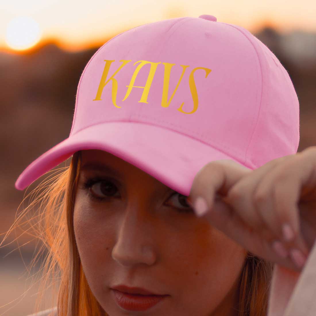Pink Cap for Women - Custom Baseball Cap - Image 3