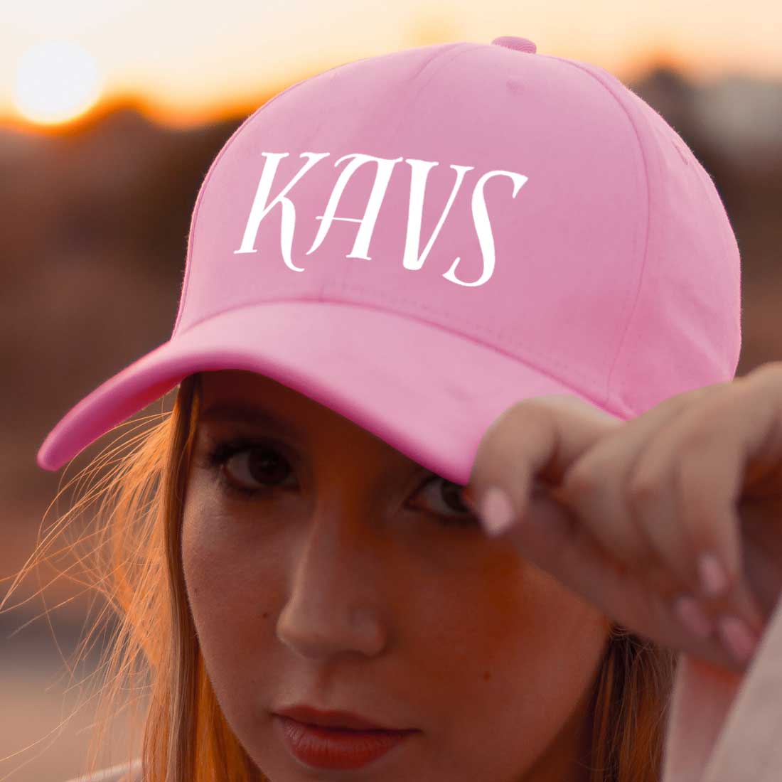 Pink Cap for Women - Custom Baseball Cap - Image 4