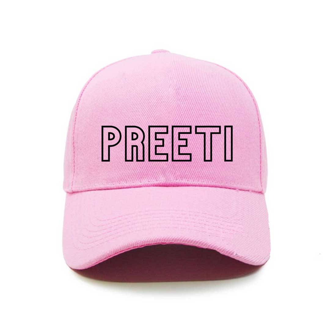 Pink Caps for Women Ladies - Add Name - Image 7
