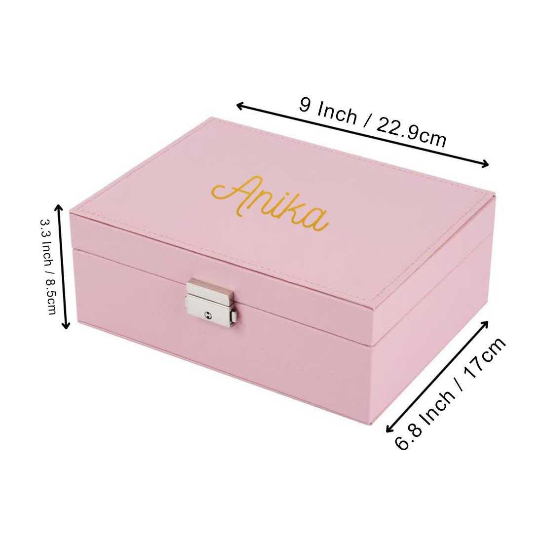 Portable Jewelry Storage Box – Secure & Stylish Organizer for Home & Travel - Image 9
