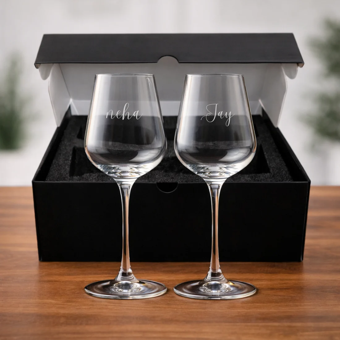 Premium Engraved Wine Glass - Custom Premium Wine Glasses Set - Image 16