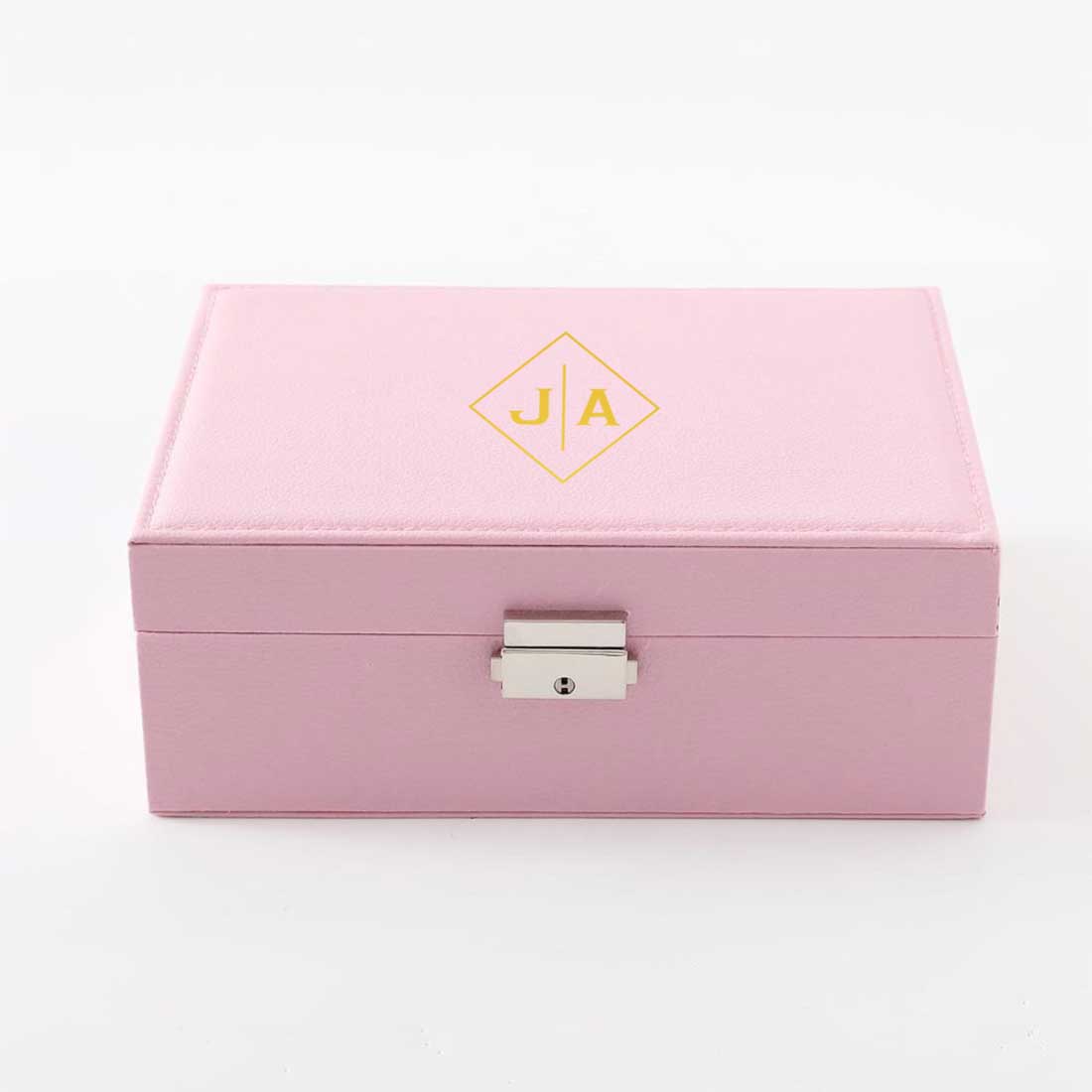 Premium PU Leather Jewelry Storage Box – Spacious 2-Tier Organizer for Home & Travel - Image 2