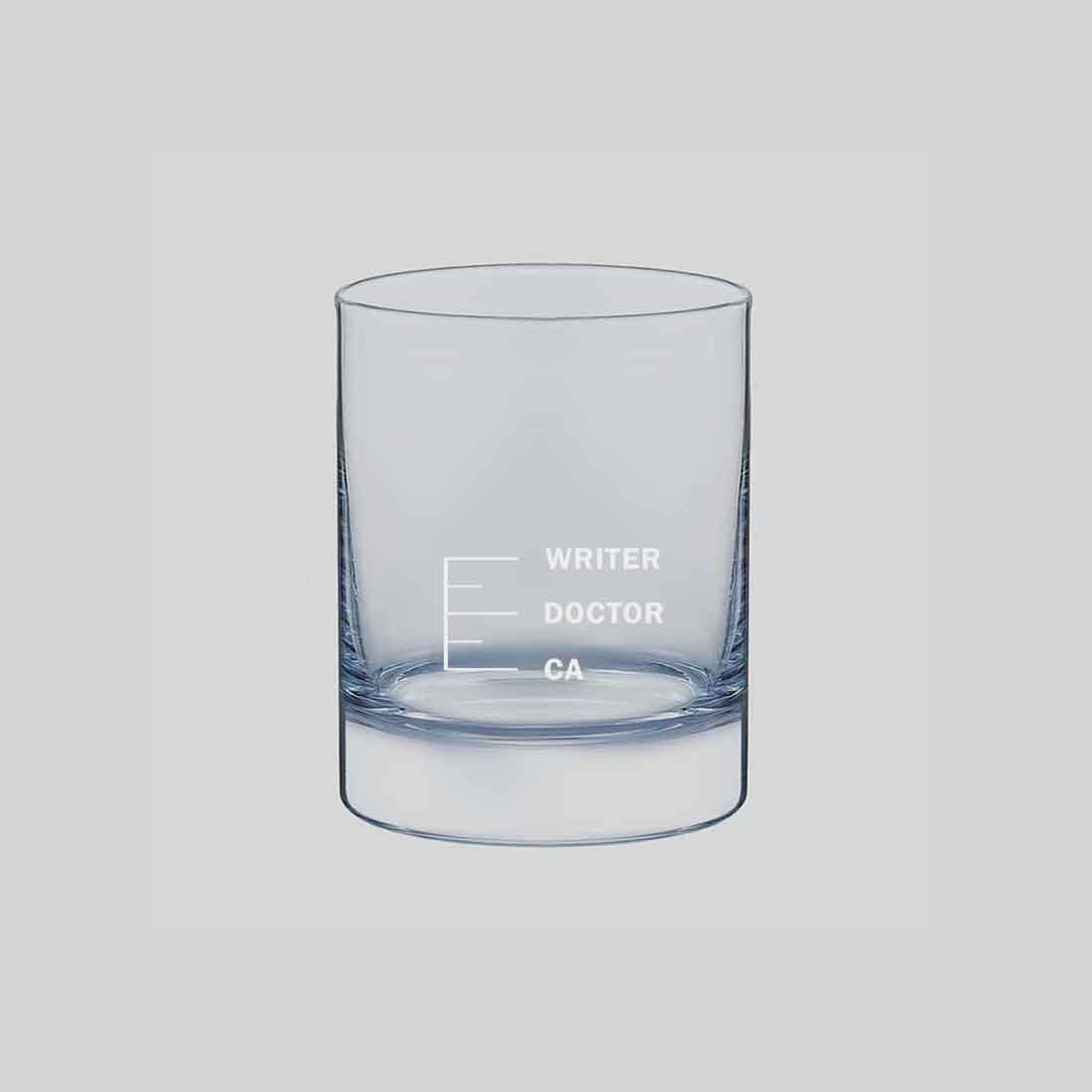 Premium Whisky Glasses for Gift Drinking Glasses - WRITER DOCTOR CA - Image 3