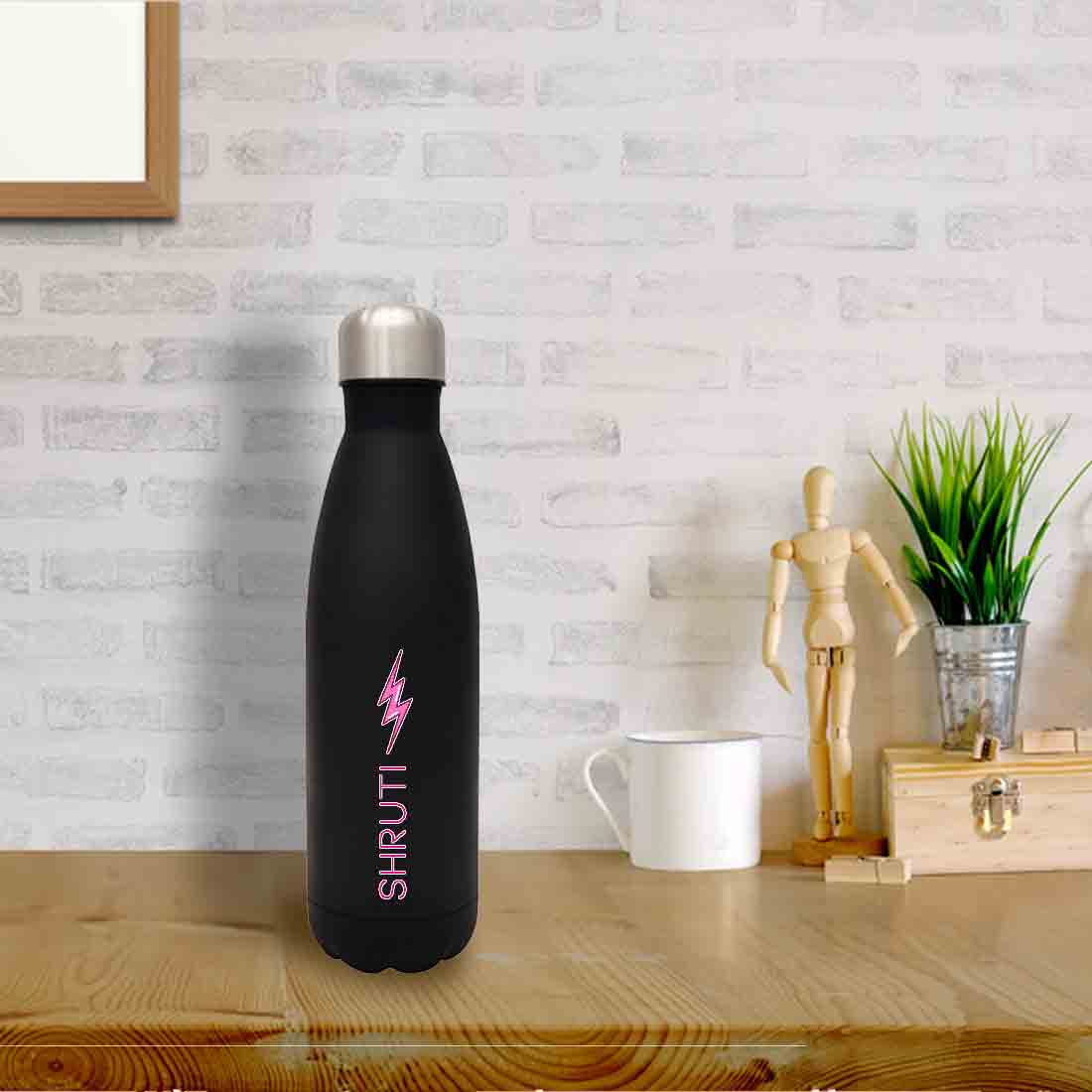 Print Name on Water Bottle - Stainless Steel Water Bottles 500ml - Image 4