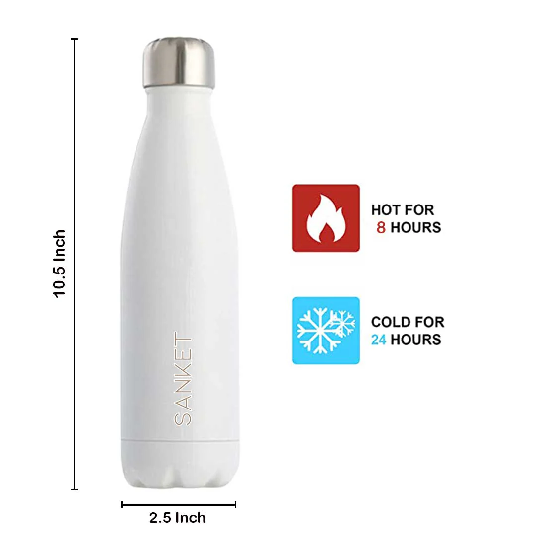 Printed Bottles of Water with Name - Personalized Insulated Water Bottles 500ml - Image 11