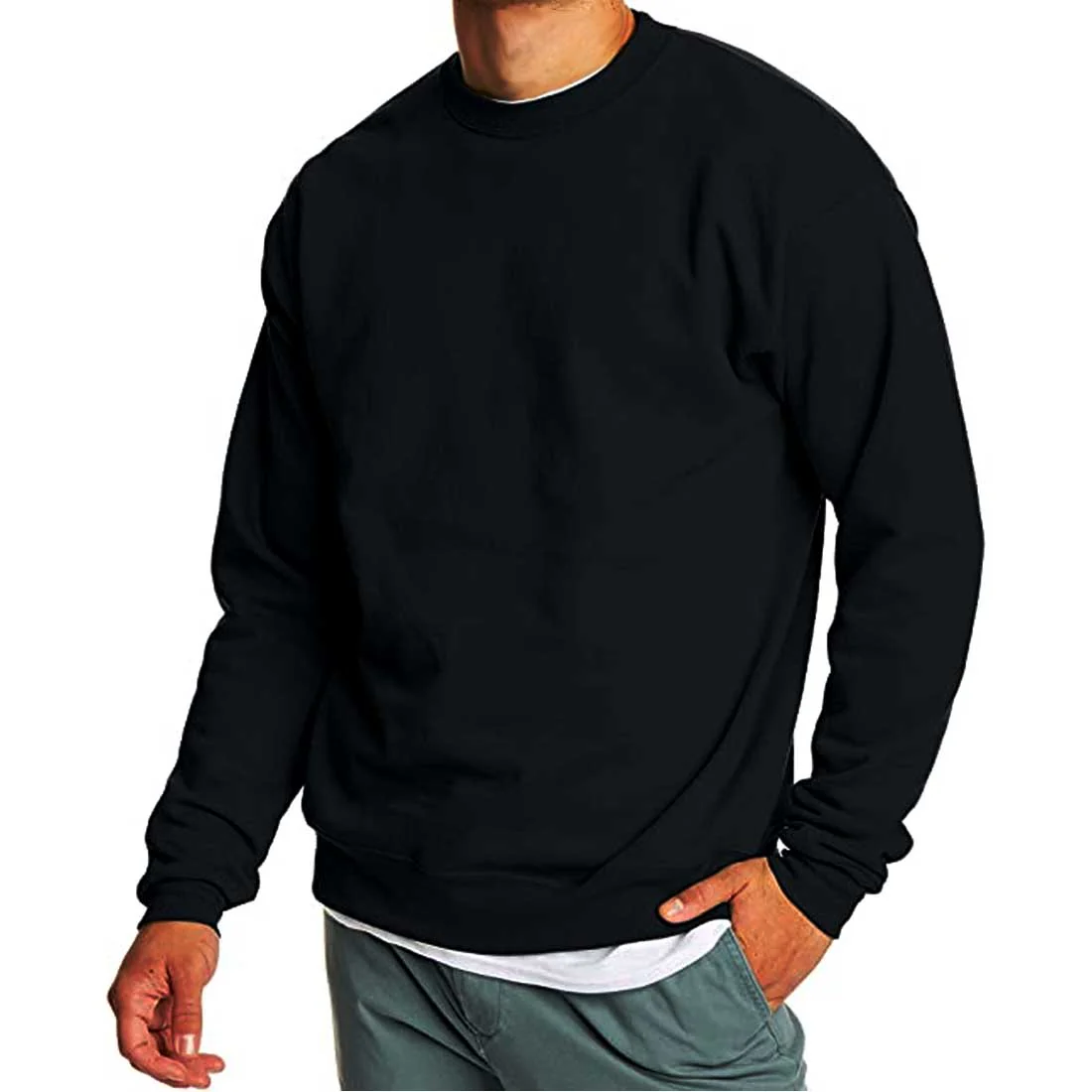 Personalised Printed Sweatshirt Full Sleeves for Men - Initials - Image 3
