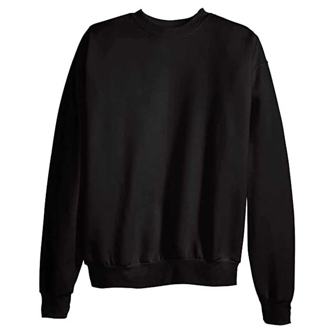 Personalized Black Sweatshirt for Men Full Sleeves - Monogram - Image 5