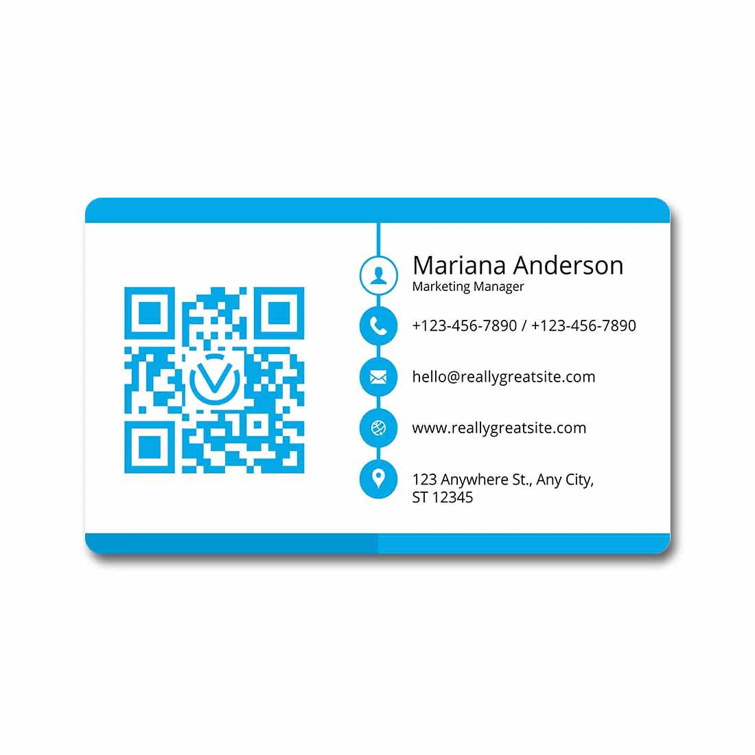 QR Business Cards NFC Visiting Card-Scan or Tap to Share Your Contact