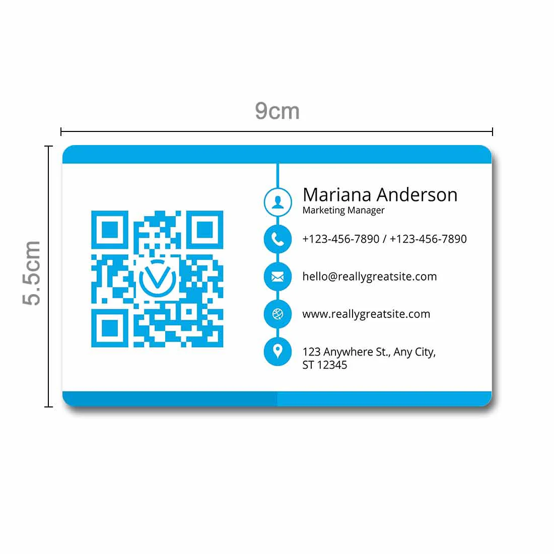 QR Business Cards NFC Visiting Card-Scan or Tap to Share Your Contact - Image 2