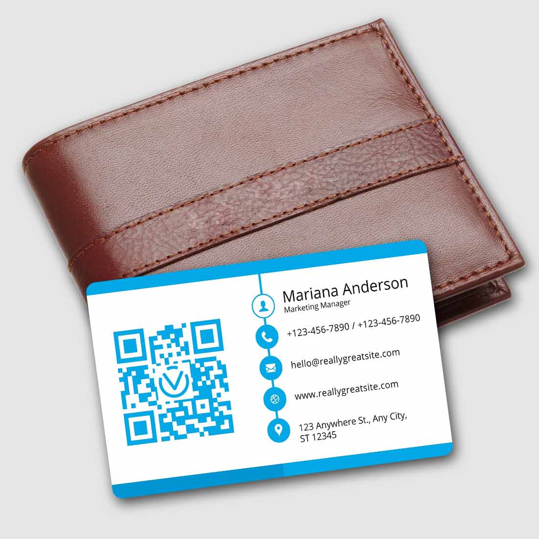 QR Business Cards NFC Visiting Card-Scan or Tap to Share Your Contact - Image 3
