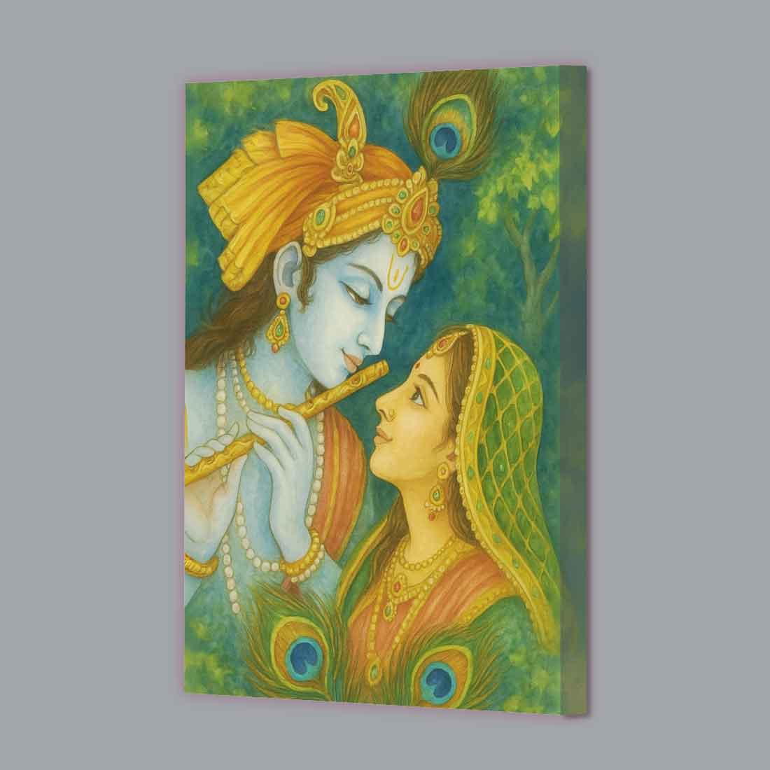Radha Krishna Photo Frame with LED Backlight, HD Print– Perfect for Home Temple, Décor, or Gifting - Image 6