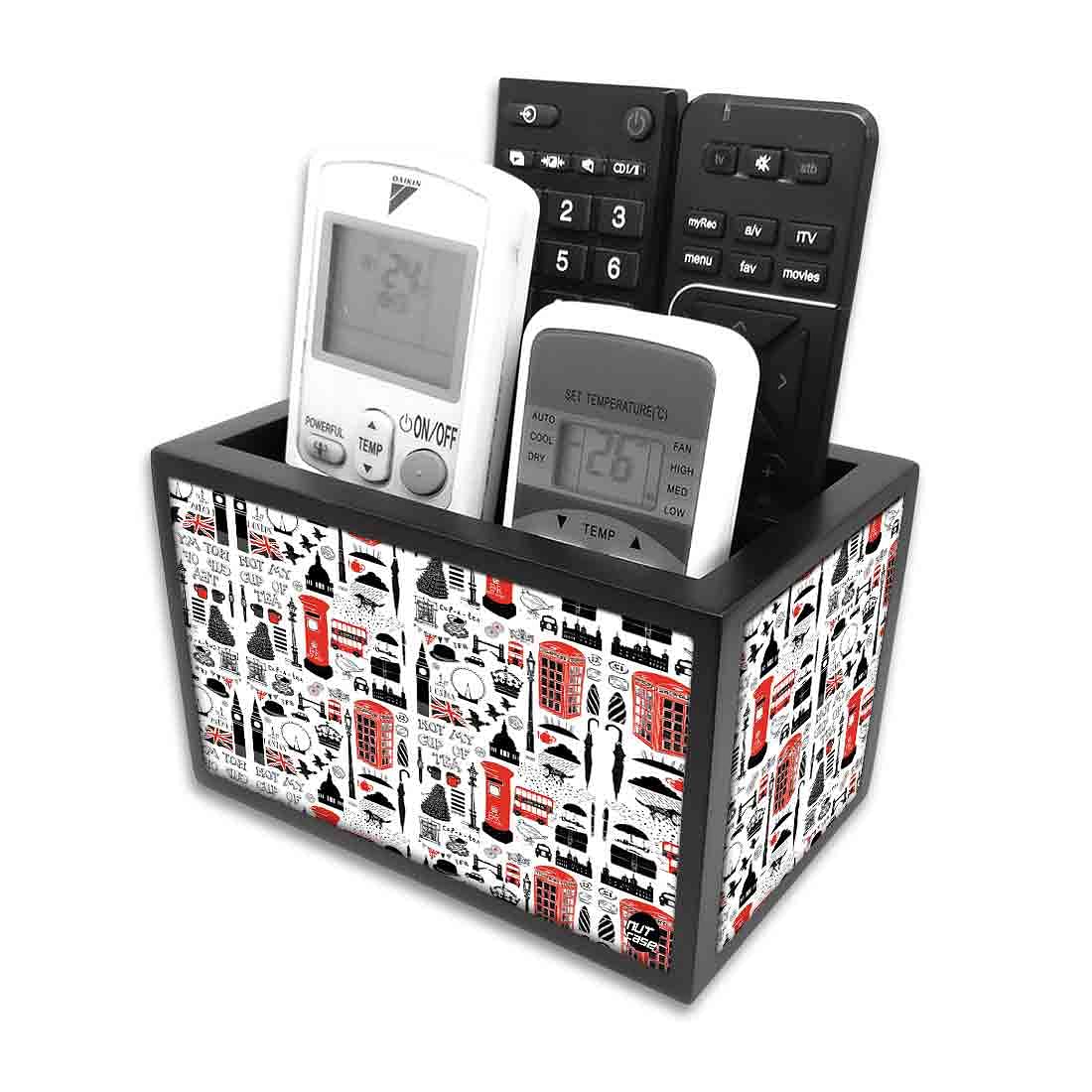 Remote Control Stand Holder Organizer For TV / AC Remotes - London City - Image 4