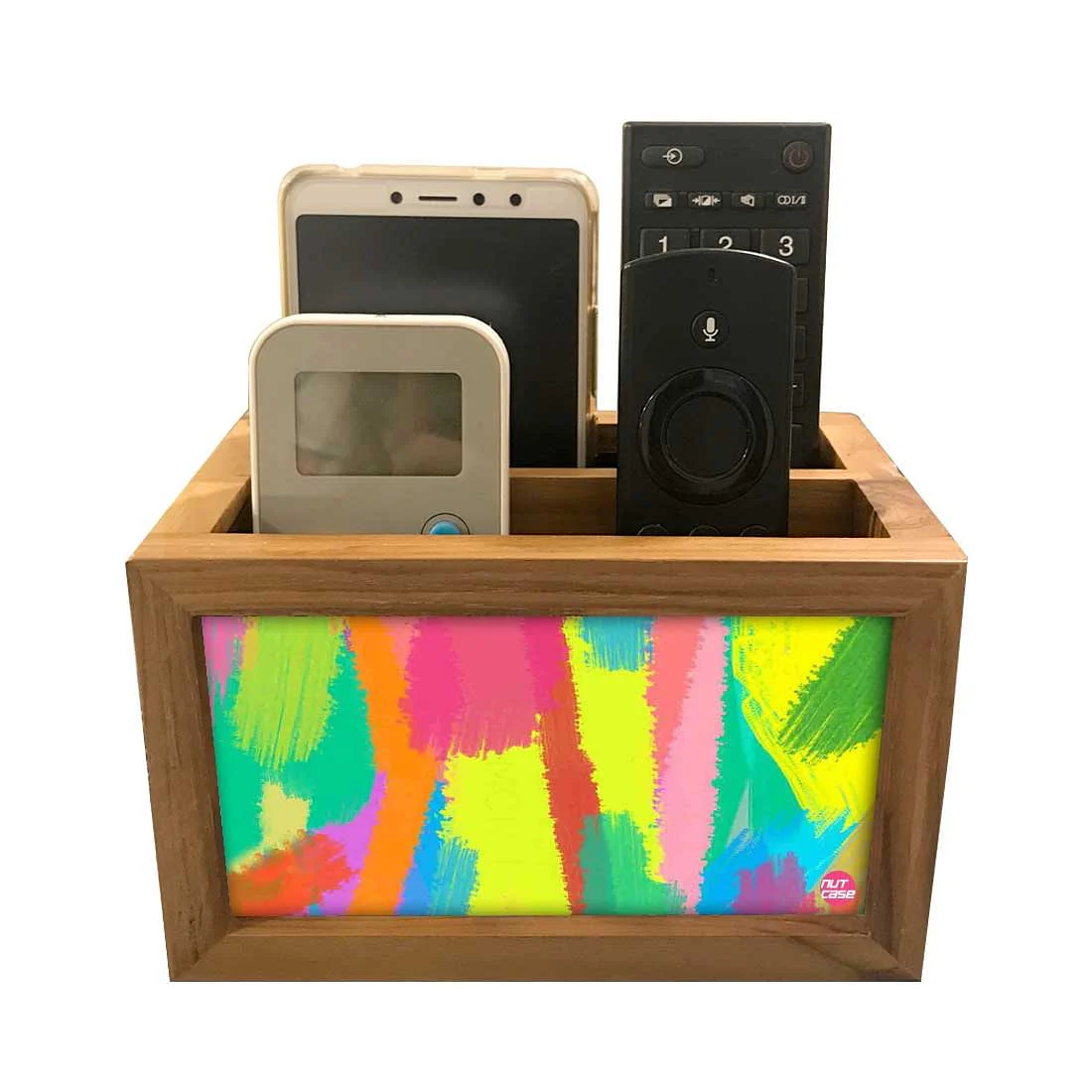 Remote Control Stand Holder Organizer For TV / AC Remotes - Spread Color - Image 3