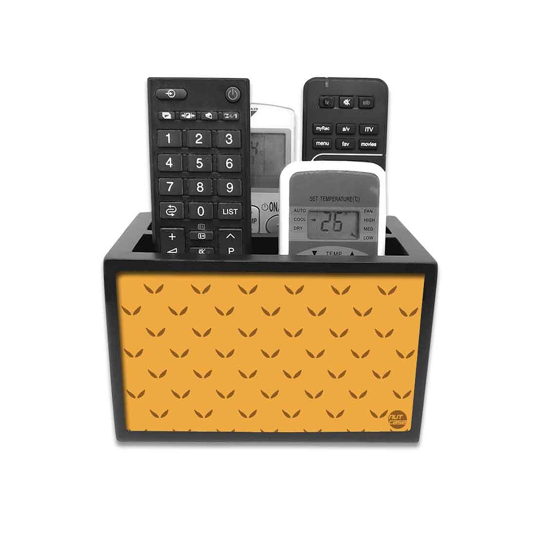 Organizer For TV AC Remotes - Rust Color Minimal - Image 4