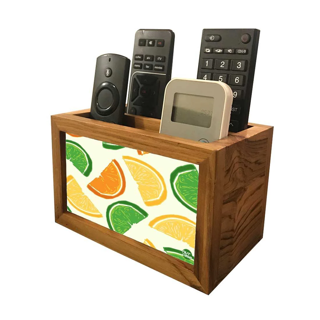 Tv Remote Caddy Organizer For TV / AC Remotes - Sweet Lime