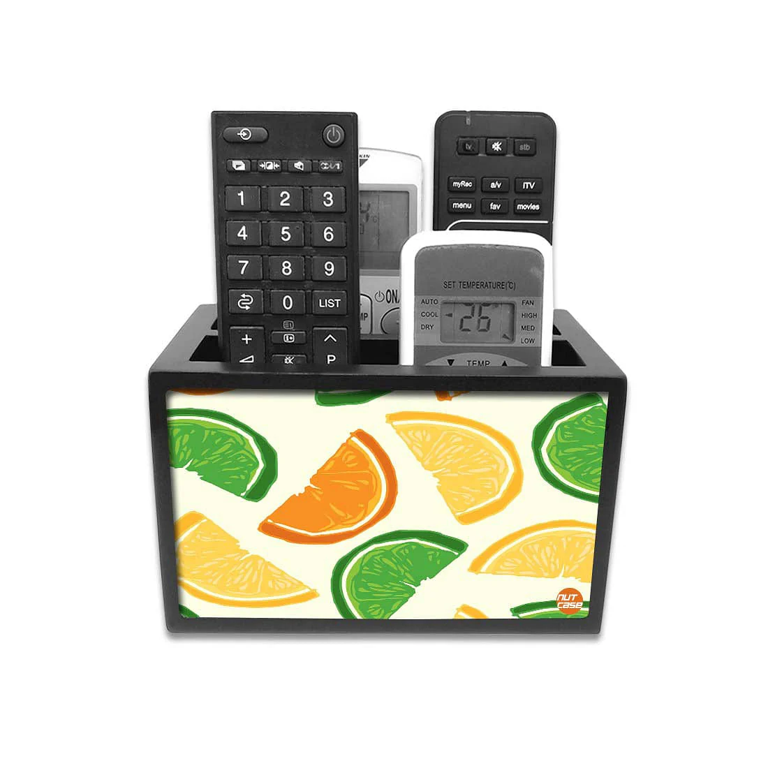 Tv Remote Caddy Organizer For TV / AC Remotes - Sweet Lime - Image 2