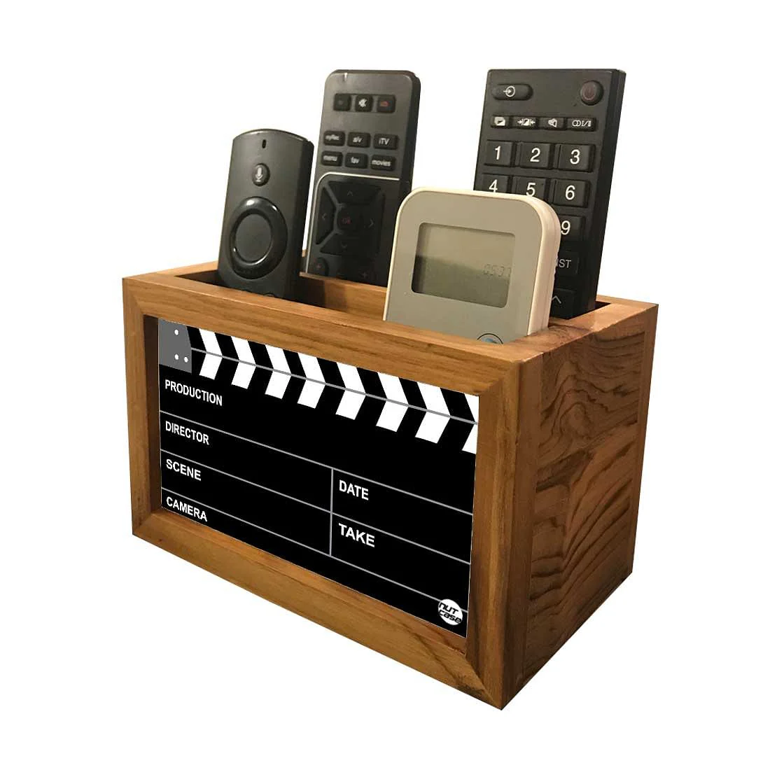 Black Remote Control Holder For TV / AC Remotes - Filmy - Image 12
