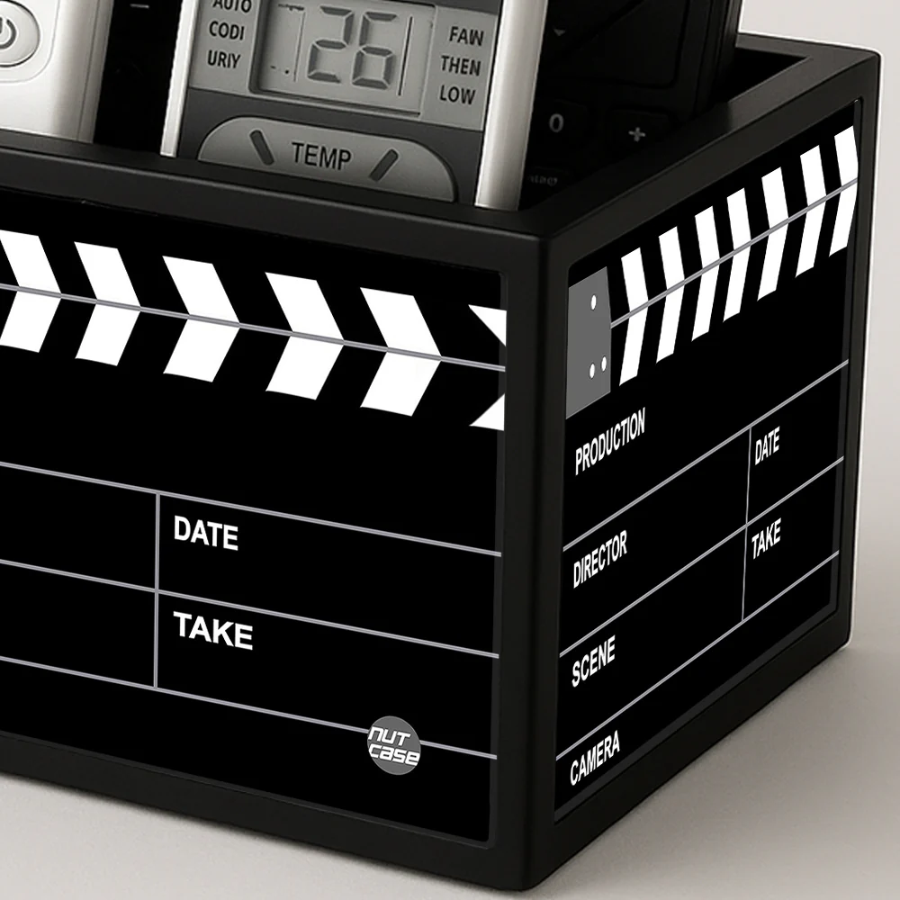 Black Remote Control Holder For TV / AC Remotes - Filmy - Image 3