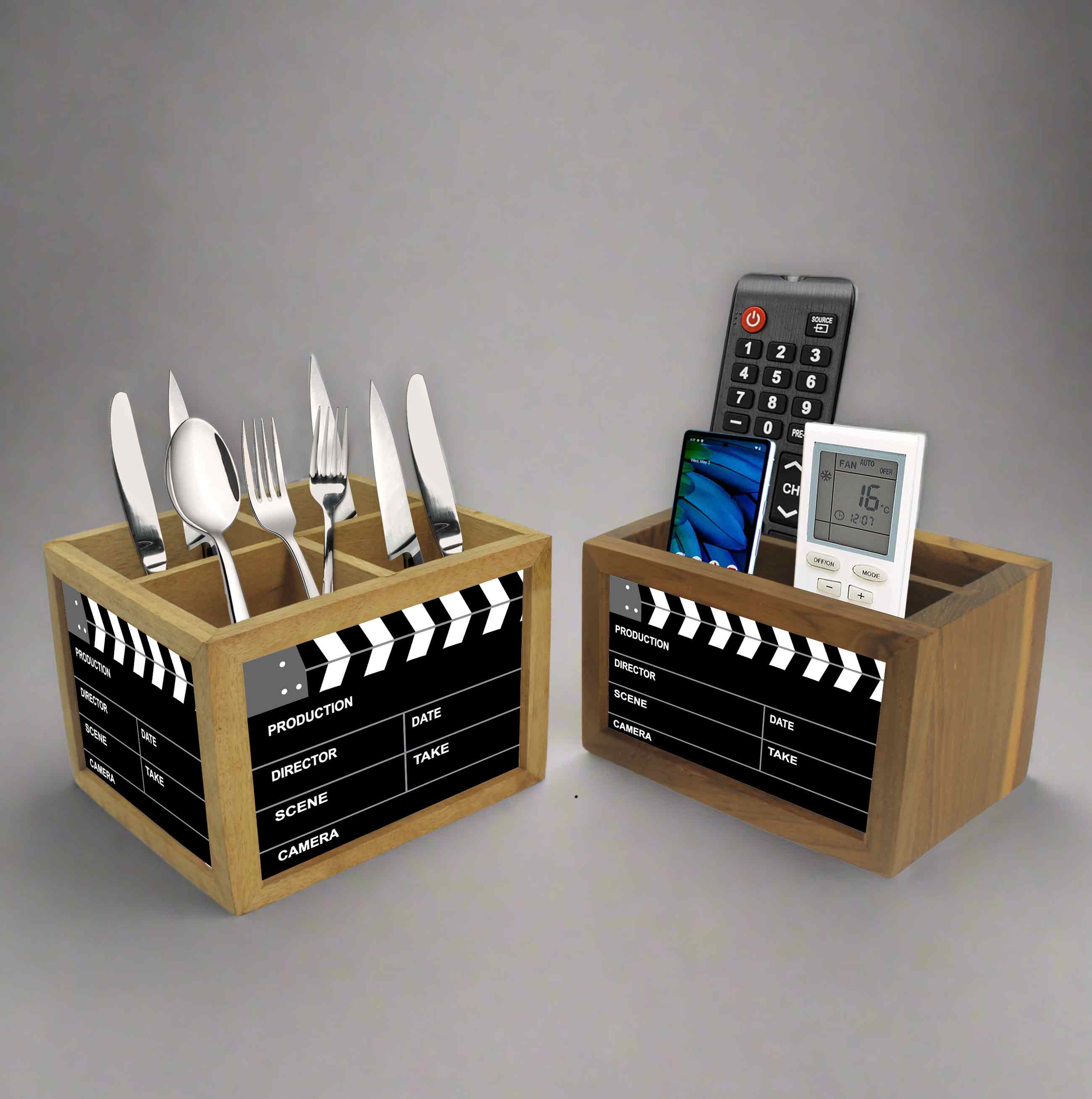 Black Remote Control Holder For TV / AC Remotes - Filmy - Image 7