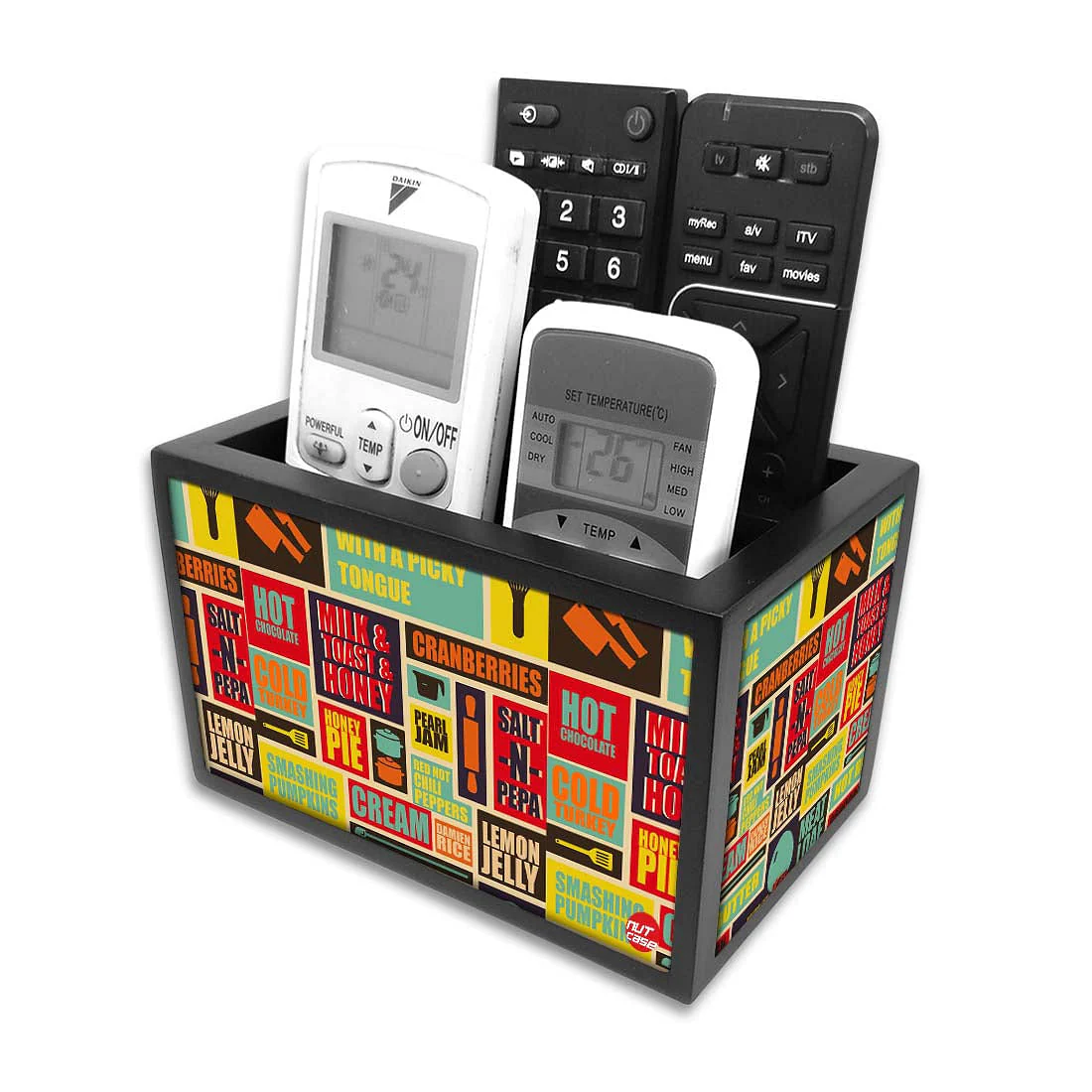 Attractive Remote Control Stand For TV / AC Remotes - City Food - Image 3