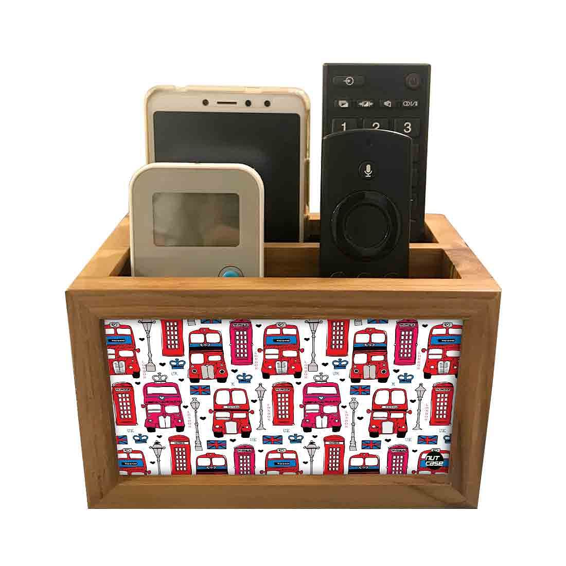 Beautiful Remote Control Holder Organizer For TV / AC Remotes - London Travel - Image 7