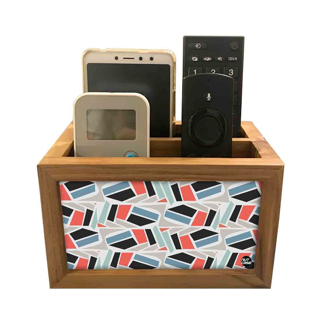 Remote Control Stand Holder Organizer For TV / AC Remotes - Pattern - Image 3