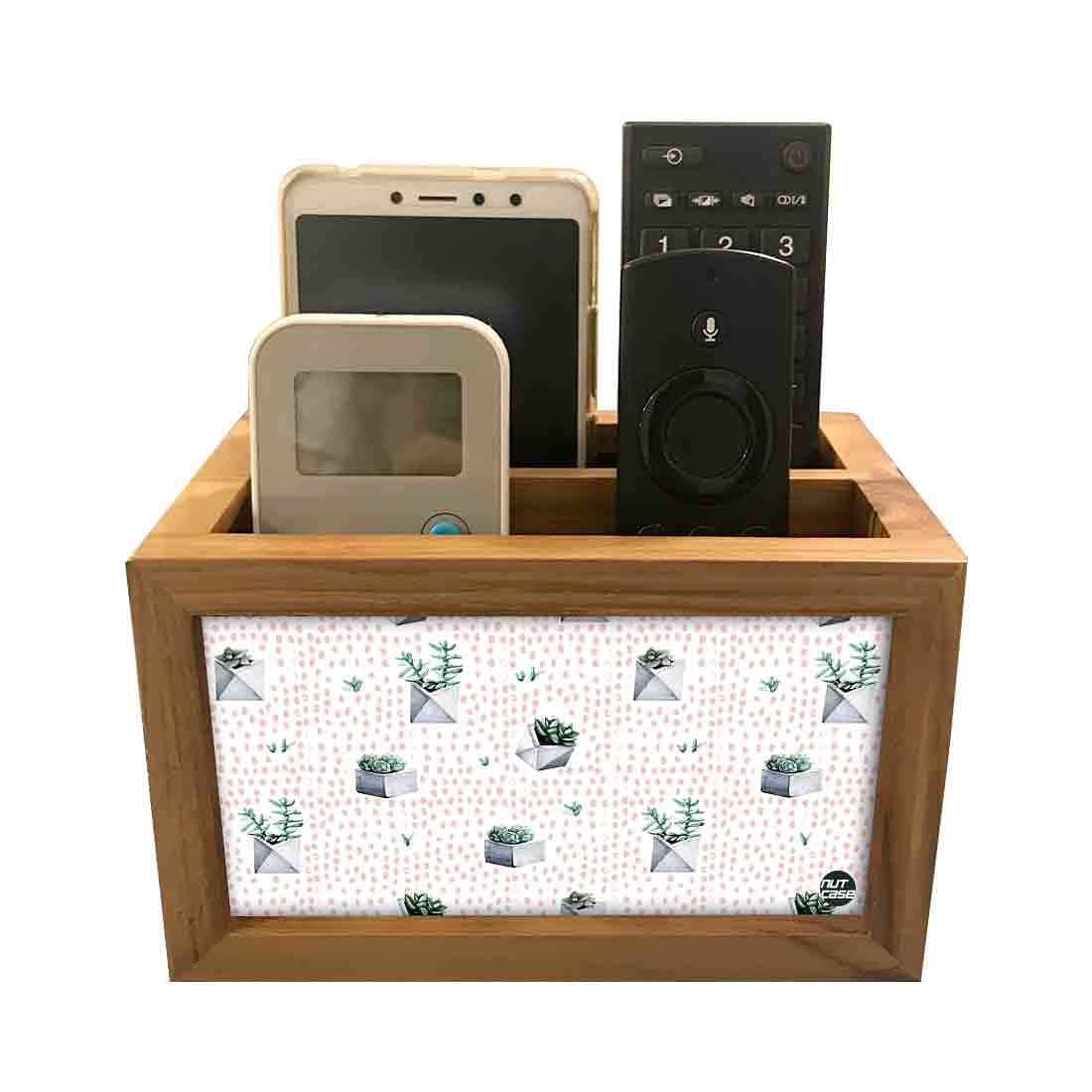 Organizer For TV AC Remotes -Cactus Pots - Image 2