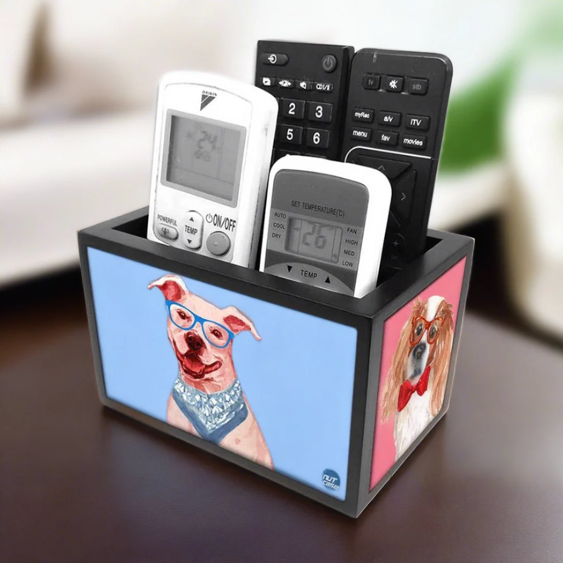 Organizer For TV AC Remotes -Lap Dog - Image 2