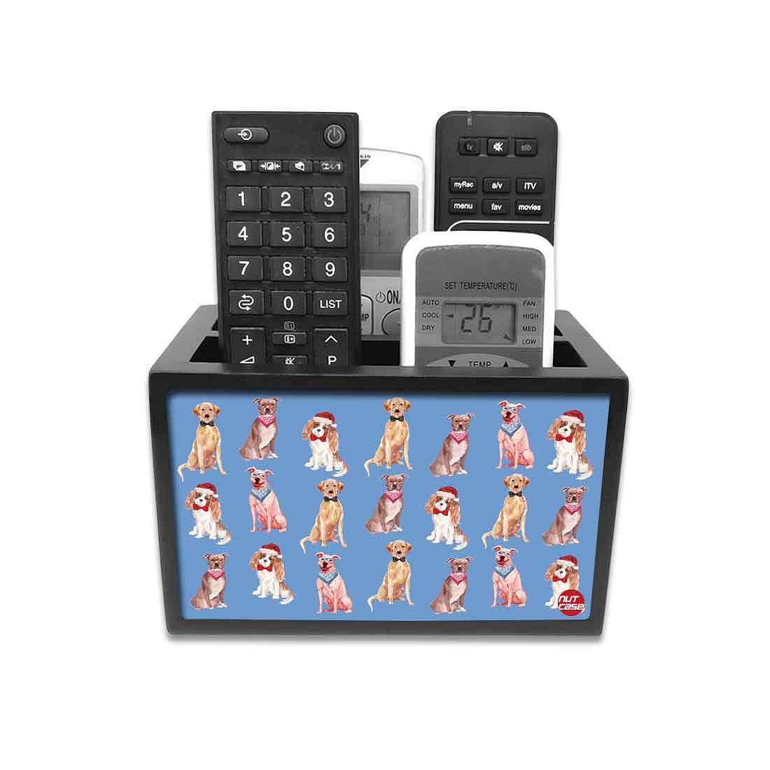 Organizer For TV AC Remotes -Cute Dogs Lovers - Image 3